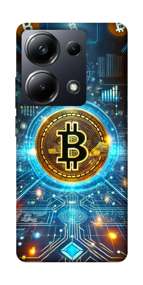 Чохол Neo bitcoin для Xiaomi Poco M6 Pro 4G