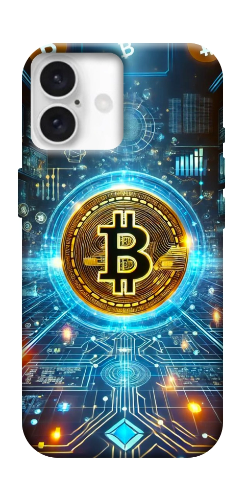 Чехол Neo bitcoin для iPhone 16