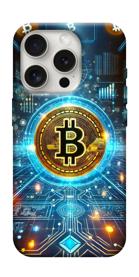 Чехол Neo bitcoin для iPhone 16 Pro