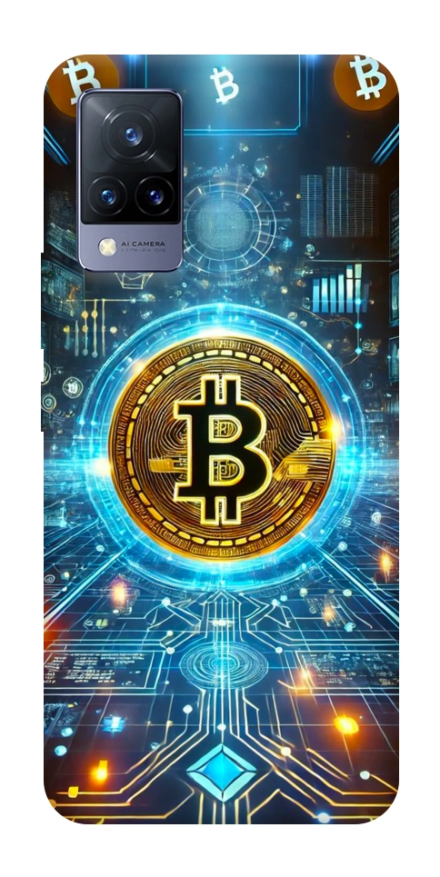 Чехол Neo bitcoin для Vivo V21