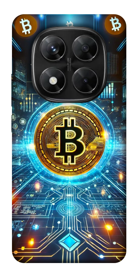 Чехол Neo bitcoin для Xiaomi Redmi Note 14 Pro 5G