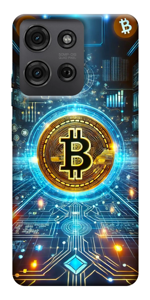 Чохол Neo bitcoin для Motorola Moto G75 5G