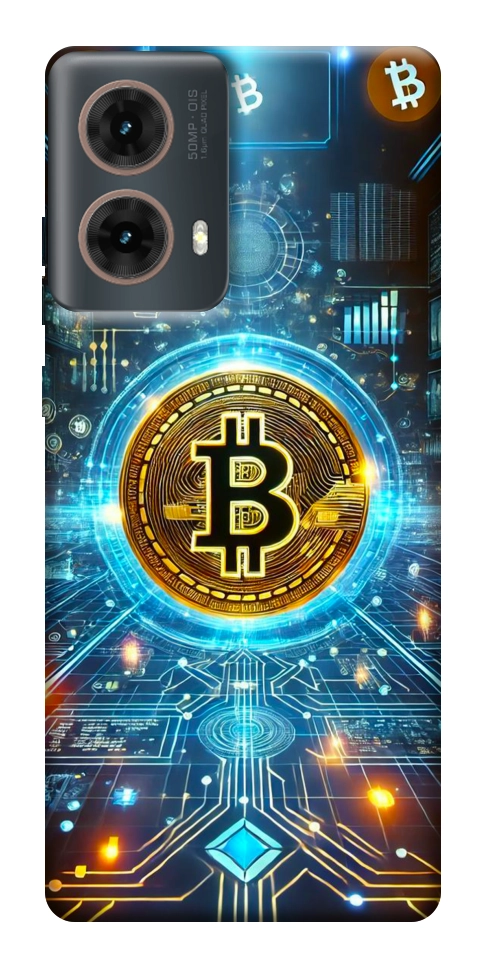 Чехол Neo bitcoin для Motorola Moto G85