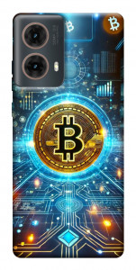 Чохол Neo bitcoin для Motorola Moto G85