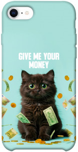 Чехол Money cat для iPhone SE (2020)