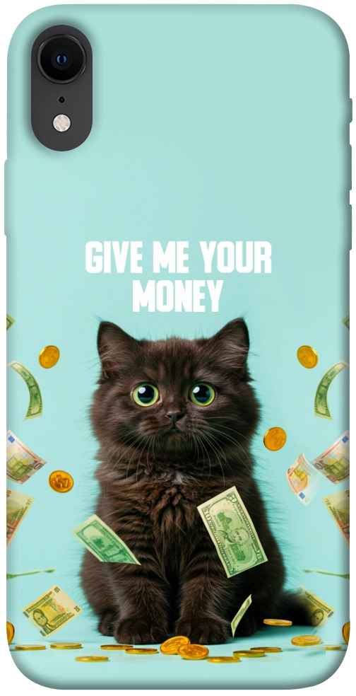 Чохол Money cat для iPhone XR