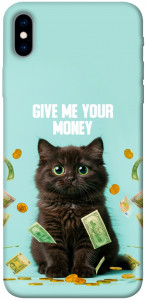 Чехол Money cat для iPhone XS Max