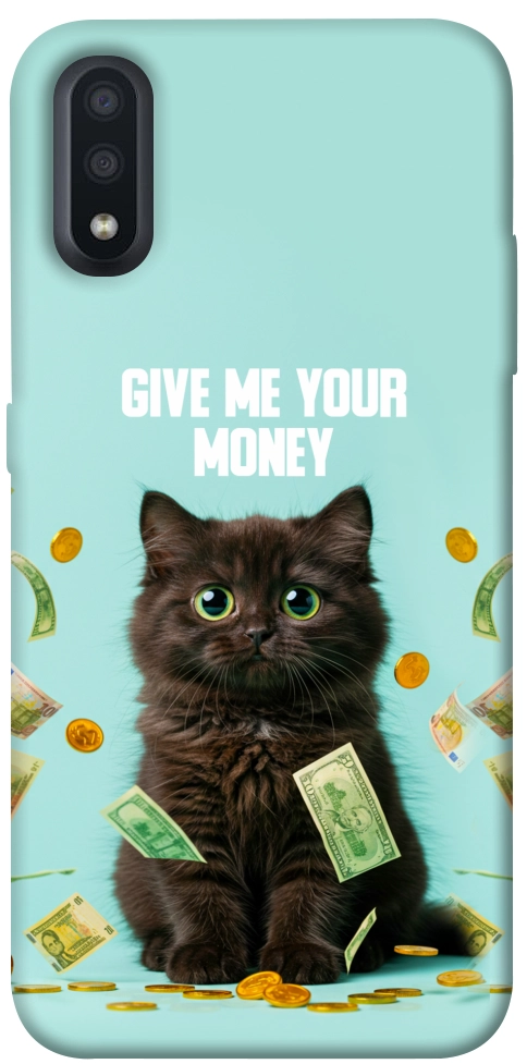 Чехол Money cat для Galaxy A01