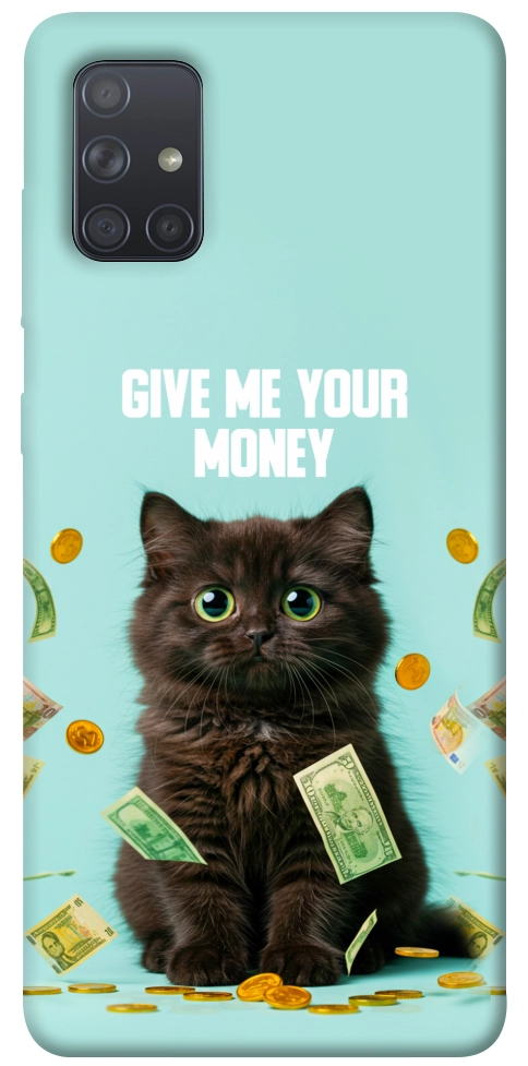Чехол Money cat для Galaxy A71 (2020)