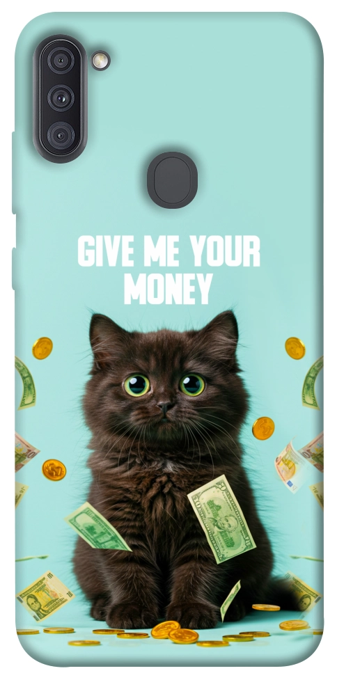 Чехол Money cat для Galaxy A11 (2020)