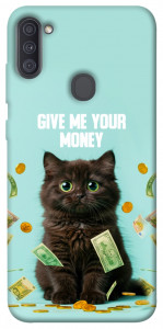Чехол Money cat для Galaxy A11 (2020)