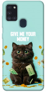 Чехол Money cat для Galaxy A21s (2020)