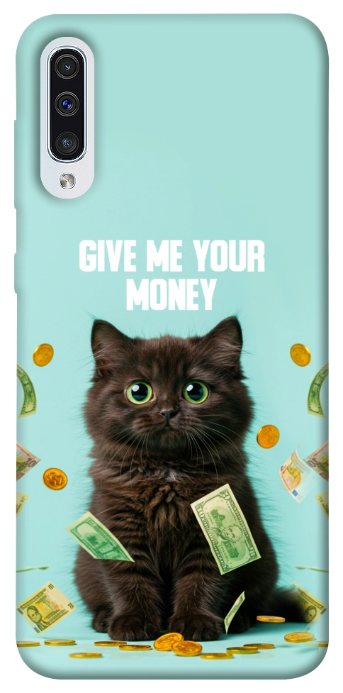 Чехол Money cat для Galaxy A50 (2019)