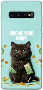 Чохол Money cat для Galaxy S10 Plus (2019)