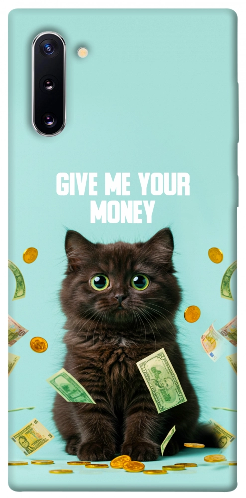 Чехол Money cat для Galaxy Note 10 (2019)