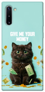 Чехол Money cat для Galaxy Note 10 (2019)