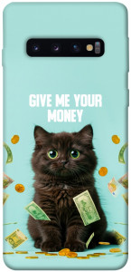 Чехол Money cat для Galaxy S10 (2019)