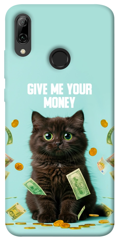 Чохол Money cat для Huawei P Smart (2019)