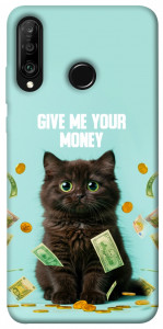 Чохол Money cat для Huawei P30 Lite