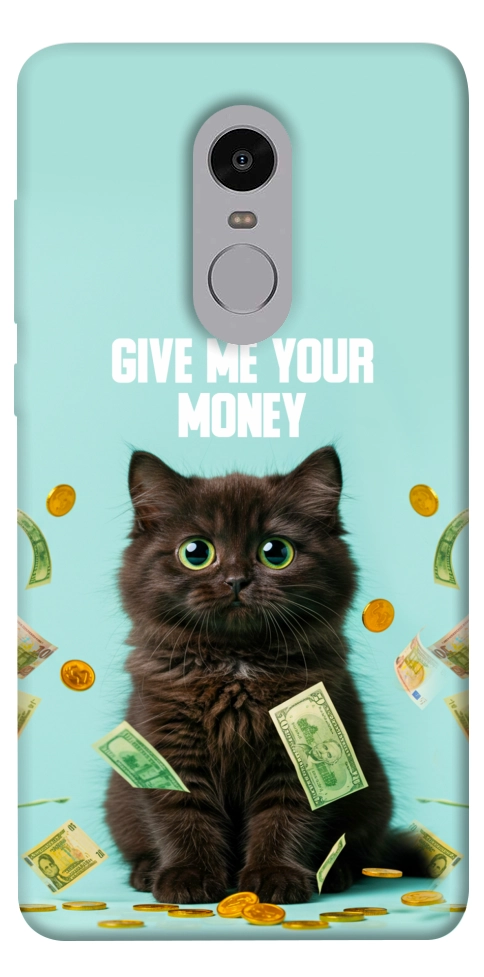 Чехол Money cat для Xiaomi Redmi Note 4X