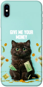 Чохол Money cat для iPhone XS