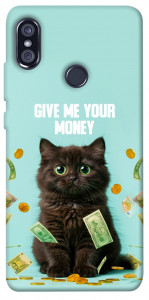Чехол Money cat для Xiaomi Redmi Note 5 Pro