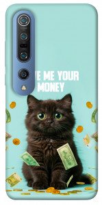 Чехол Money cat для Xiaomi Mi 10
