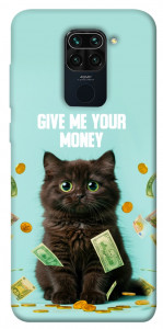 Чохол Money cat для Xiaomi Redmi Note 9