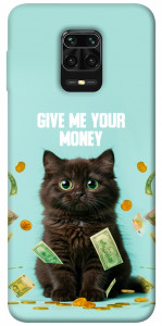 Чехол Money cat для Xiaomi Redmi Note 9 Pro