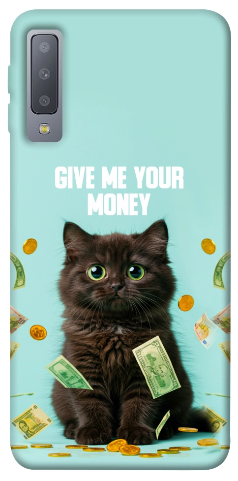 Чохол Money cat для Galaxy A7 (2018)