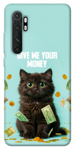 Чохол Money cat для Xiaomi Mi Note 10 Lite