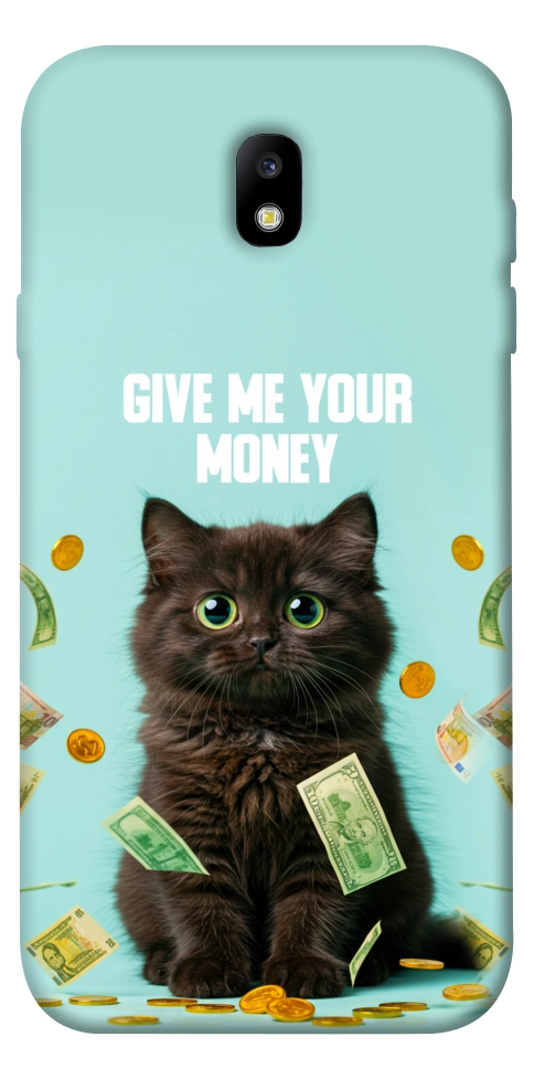 Чехол Money cat для Galaxy J7 (2017)