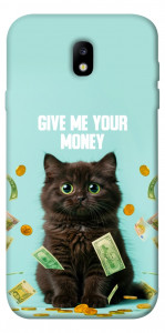 Чехол Money cat для Galaxy J7 (2017)