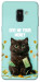 Чехол Money cat для Galaxy A8 (2018)