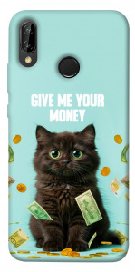 Чохол Money cat для Huawei P20 Lite