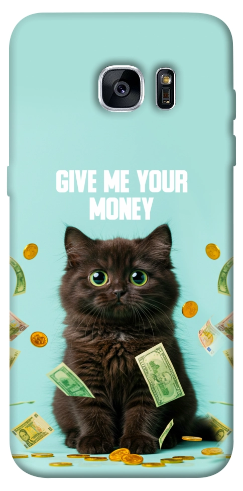 Чохол Money cat для Galaxy S7 Edge
