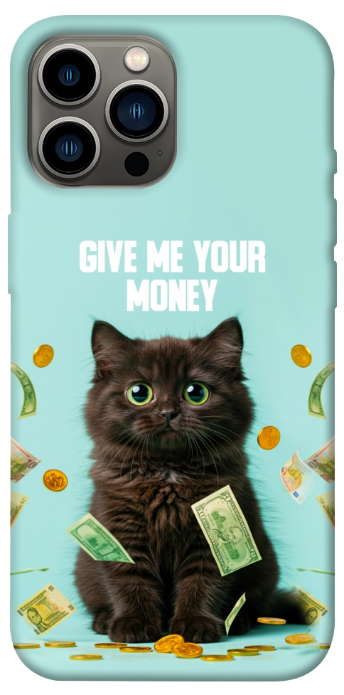 Чохол Money cat для iPhone 12 Pro Max