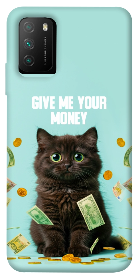 Чехол Money cat для Xiaomi Poco M3