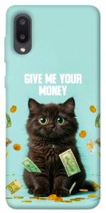 Чехол Money cat для Galaxy A02