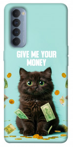 Чехол Money cat для Oppo Reno 4 Pro