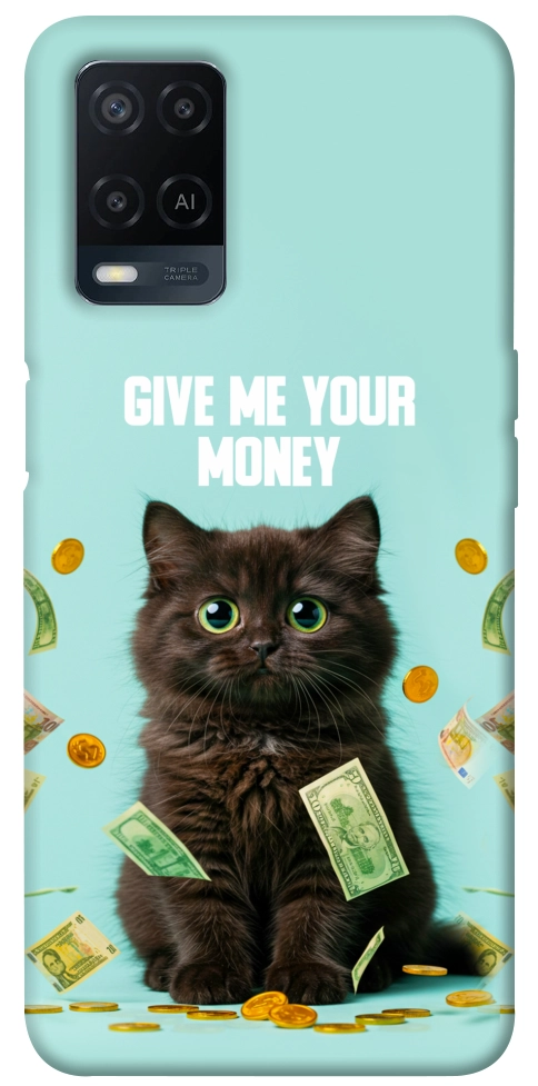 Чохол Money cat для Oppo A54 4G
