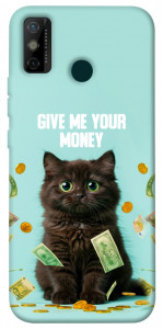 Чехол Money cat для TECNO Spark 6 Go