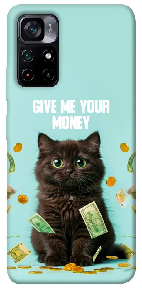 Чехол Money cat для Xiaomi Poco M4 Pro 5G