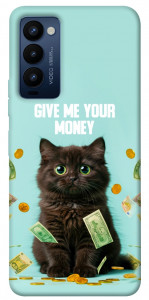 Чехол Money cat для TECNO Camon 18