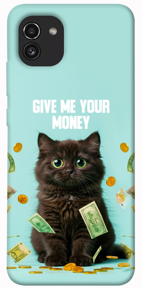 Чохол Money cat для Galaxy A03