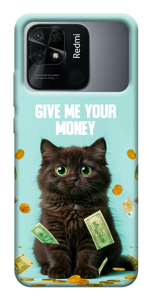 Чохол Money cat для Xiaomi Redmi 10C