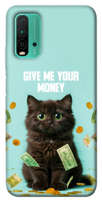 Чехол Money cat для Xiaomi Redmi Note 9 4G