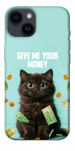 Чехол Money cat для iPhone 14