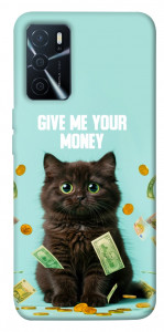 Чохол Money cat для Oppo A16s