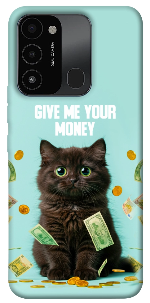 Чохол Money cat для TECNO Spark Go 2022 (KG5m)